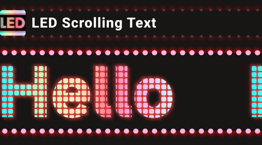 led-banner-big-text-display